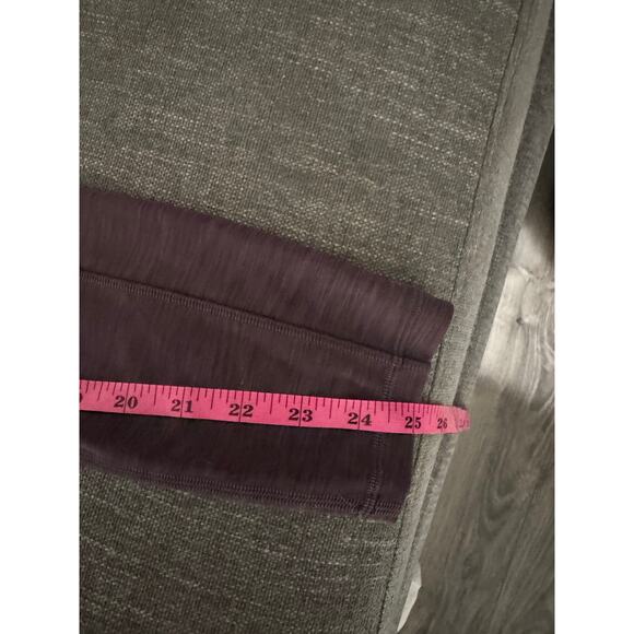 Lululemon Invigorate High-Rise Tight 25" Heathered Black Currant Size 4 euc - Picture 5 of 6